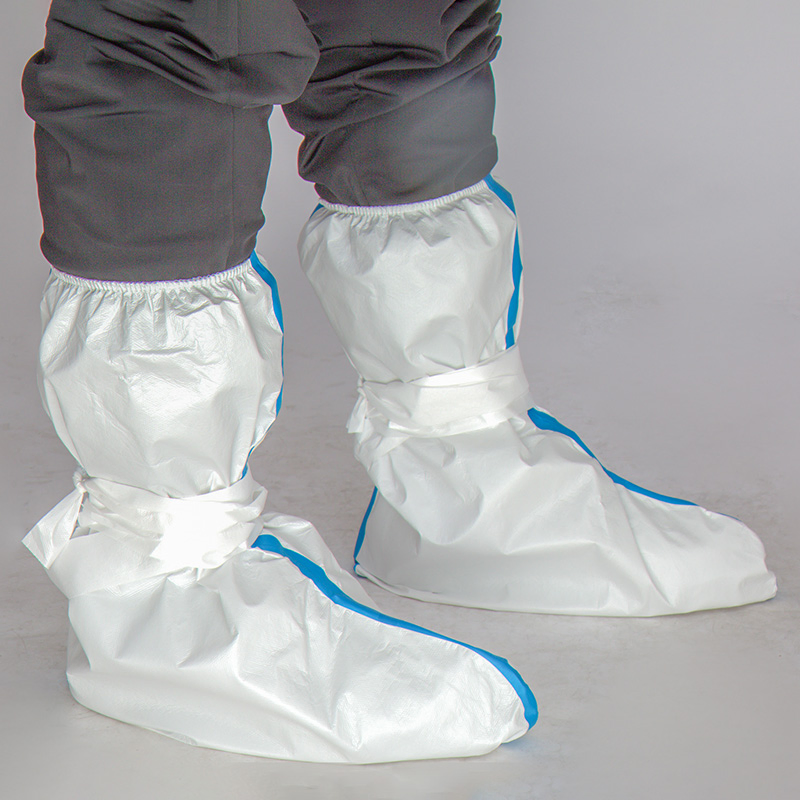 Wholesale Manufacturer Waterproof Foot Shoe Covers Disposable Non Woven Non Slipanti-Dust Shoe Cover Nonwoven Shoe Cover PP Boot Covers