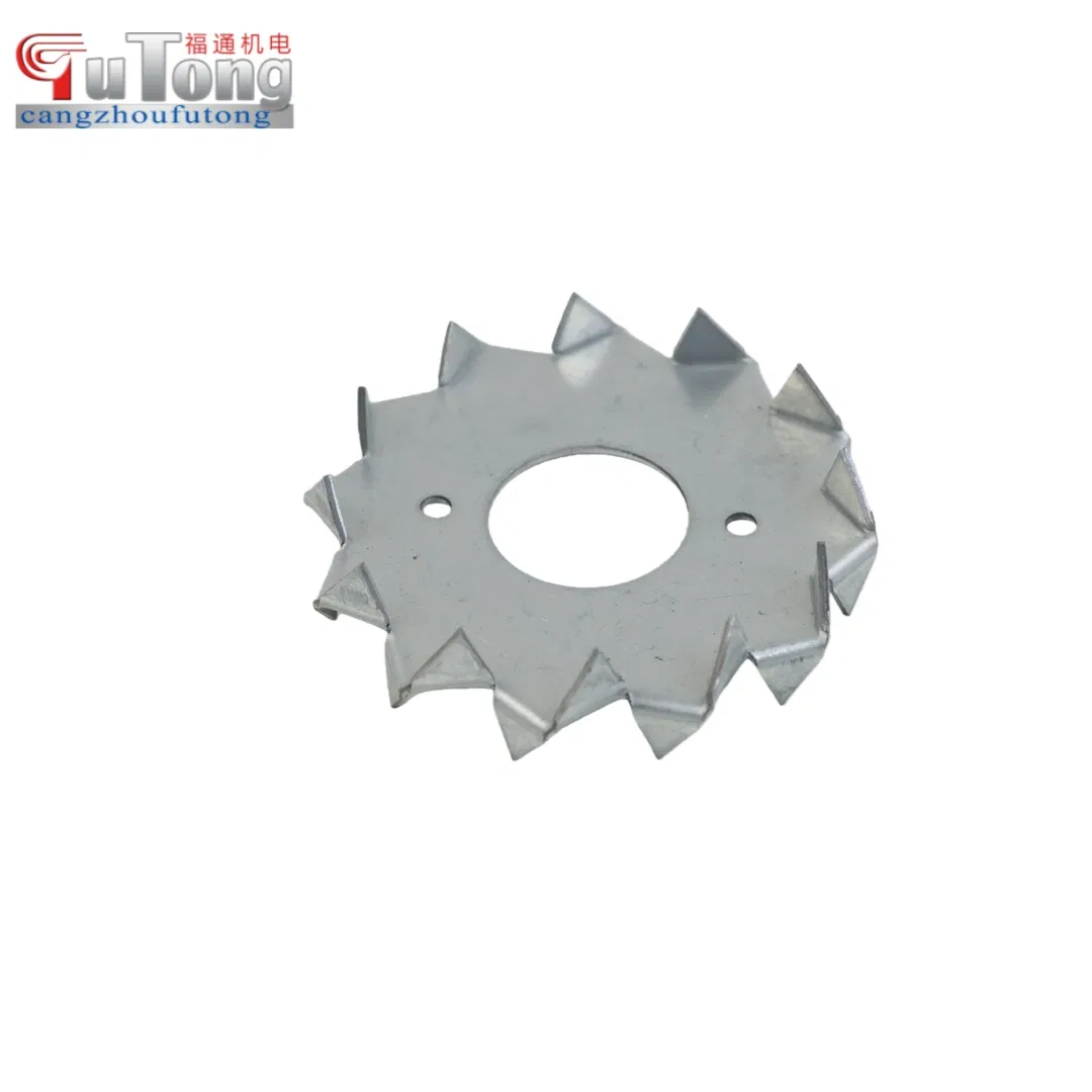 Galvanized Steel Toothed-Plate Connector Single Sided Tooth Plate Connectors
