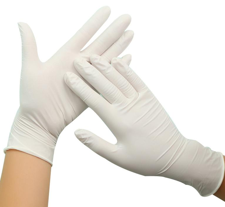 Disposable Sterile Nature Rubber Latex Surgical Gloves