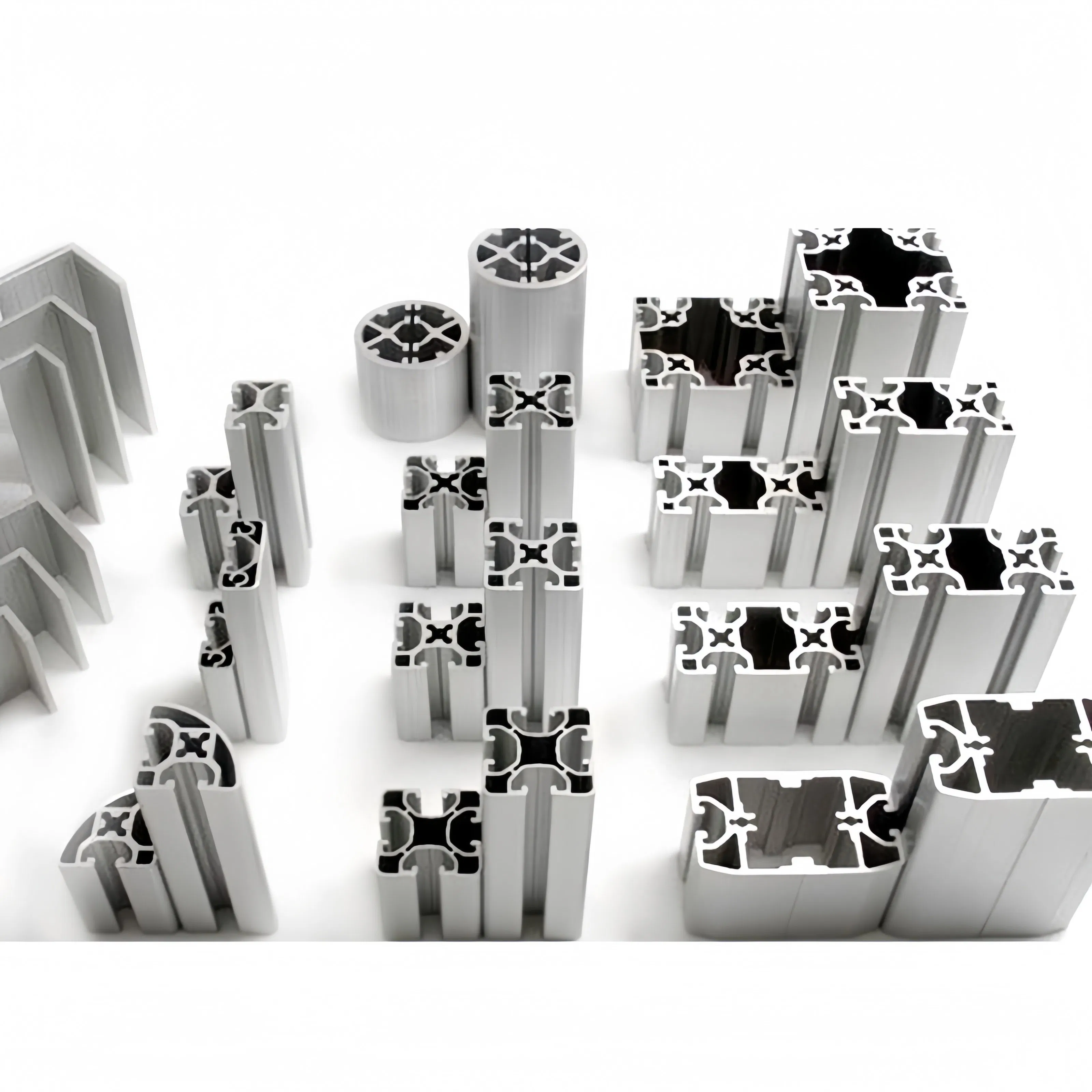 Aluminium Extrusion Profiles with Factory Price for Conveyor Mirror/Glass/Window/ Frame Sliding Door Solar Panel LED Fenceheat Sink