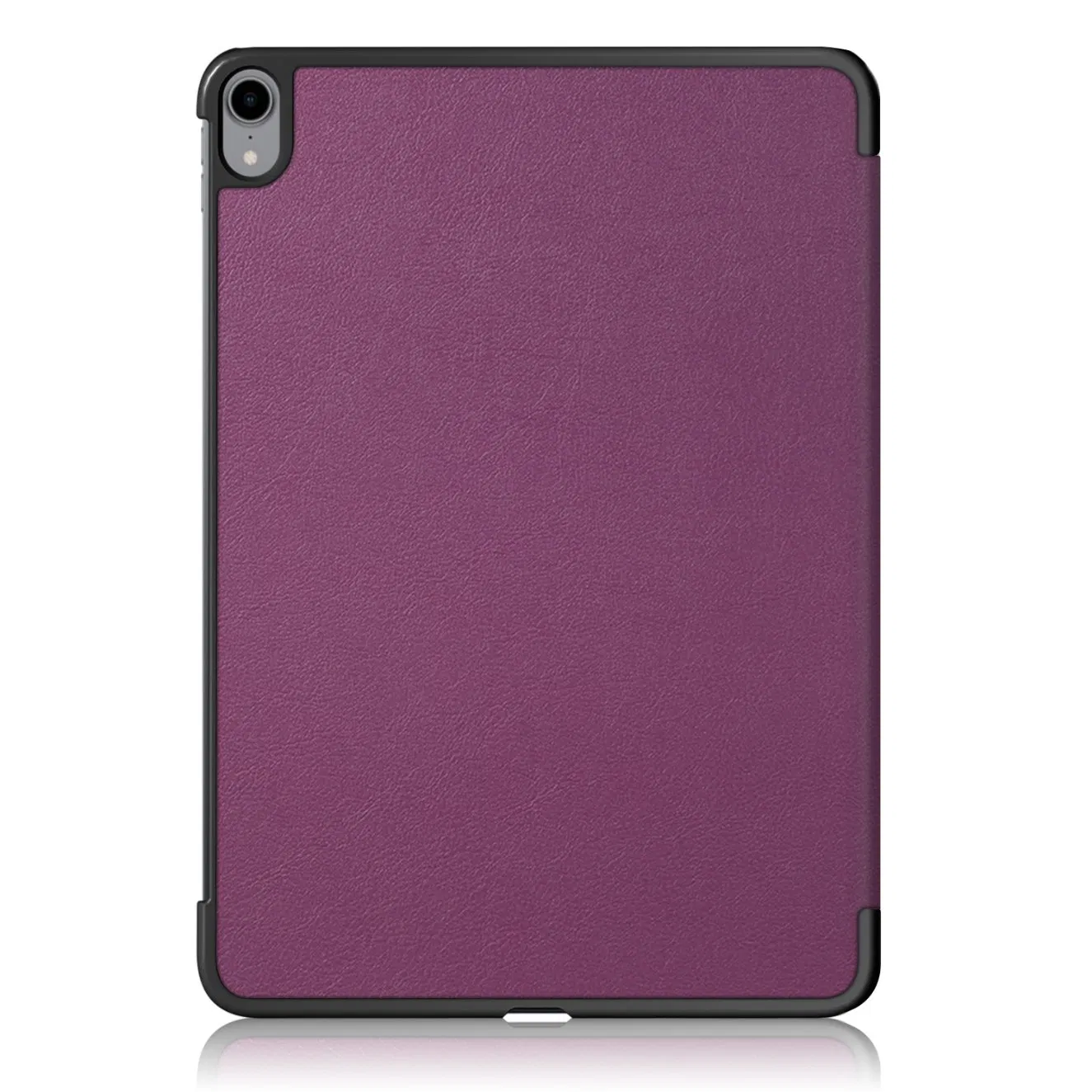 PU Leather Cover for iPad Air 11 (2025) / (2024) / Air (2020) / Air (2022) Tri-Fold Stand Folio Tablet Case - Purple