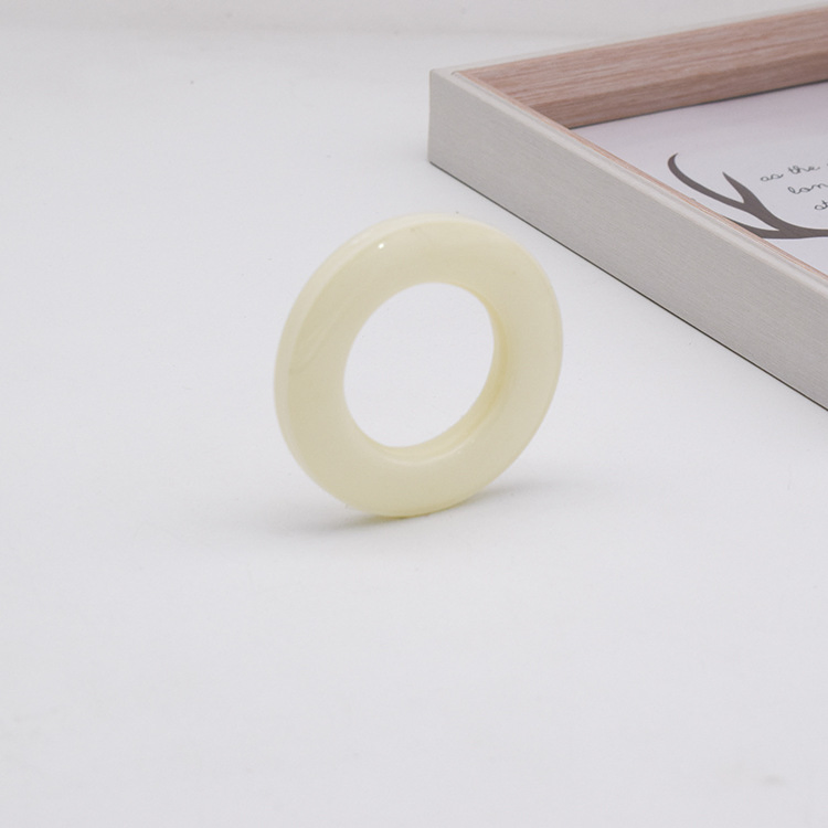 Imitation Jade Ring Curtain Accessories Roman Ring Shower Curtain Hooks Rings