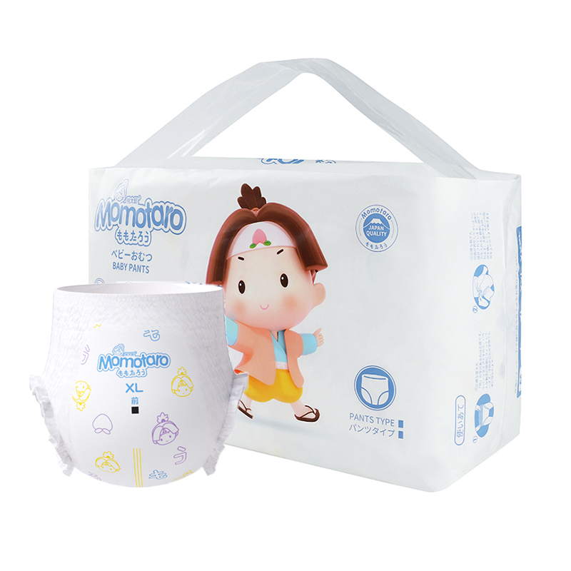 Подгузники Momotaro Sensitive Huge Baby, супервпитывающие