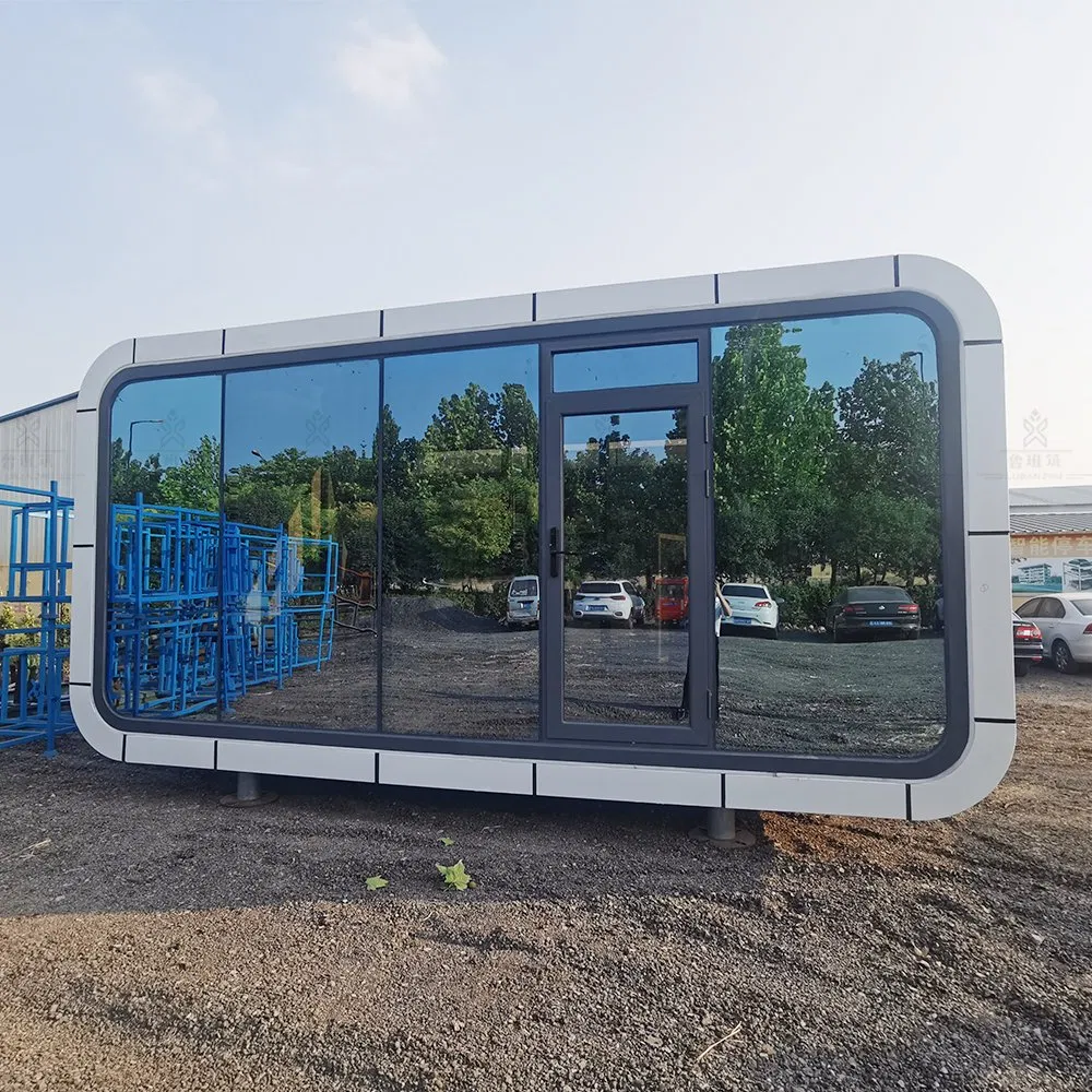 2023 Smart Prefab Capsule House Commercial Space Airship Bed Sleeping Pod Prefabricated Homes