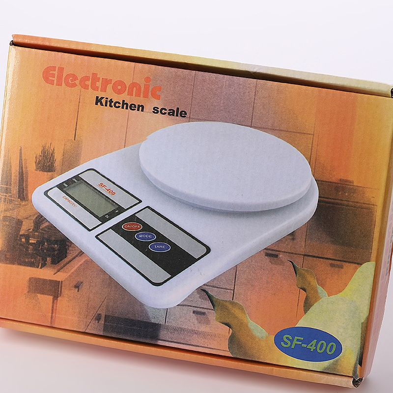 Кухонные весы электронные пластиковые с точностью 0.1г