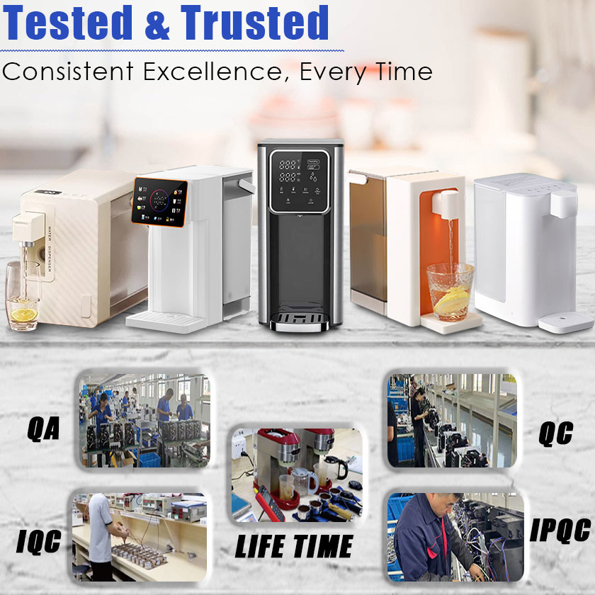 Longbank New Home Desktop Electric Automatic Instant Hot Water Dispenser