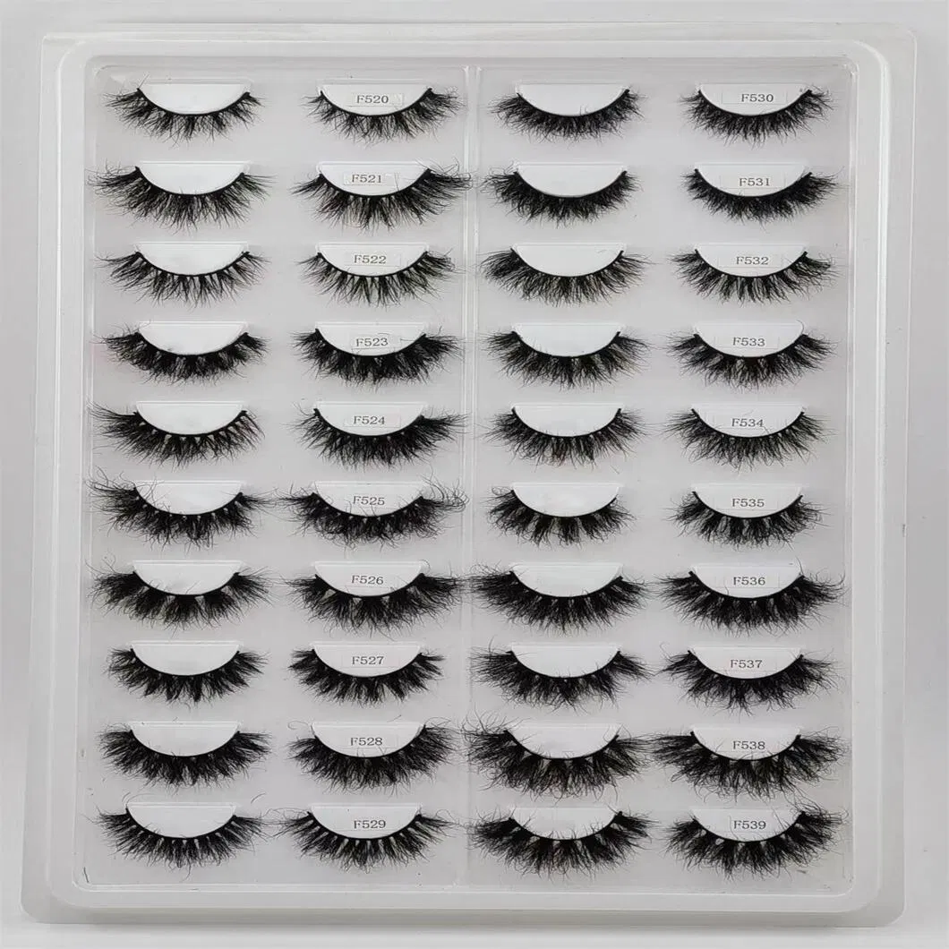 Top Selling Fluffy Explosive Mink Eyelashes D Curl Ultra Soft Charming Eyelashes Wholesale Lash
