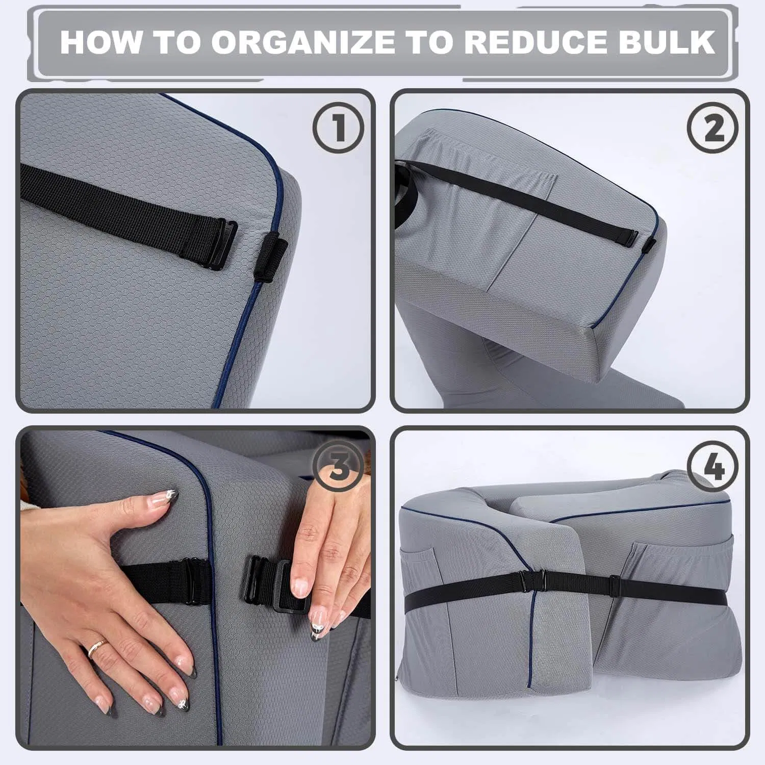 Multifunctional Arm Rest Pillow Working Gaming Memory Foam Reading Pillow