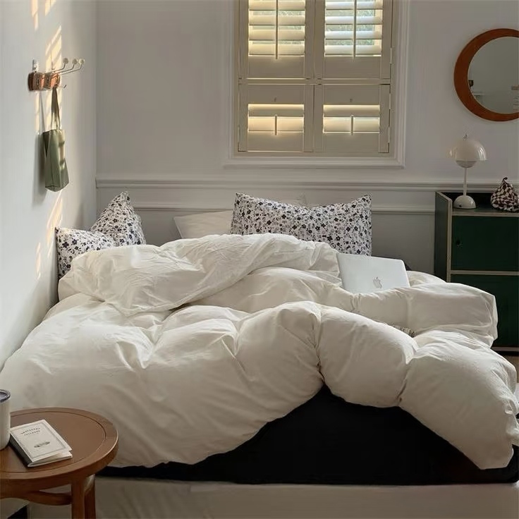 100% Organic Natural Cotton Cooling Comforter Lightweight Down Alternative Summer Cool Comforter