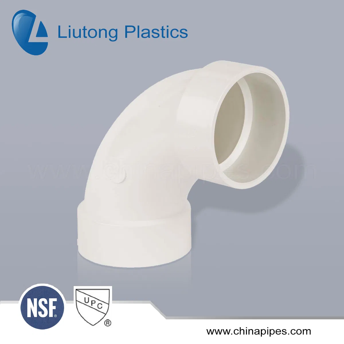 ASTM D2665 Standard Plastic (UPVC/PVC) Pipe Fittings for Dwv Drain Water with NSF/Upc (ELBOW, TEE, Y-EE, SOCKET etc.)