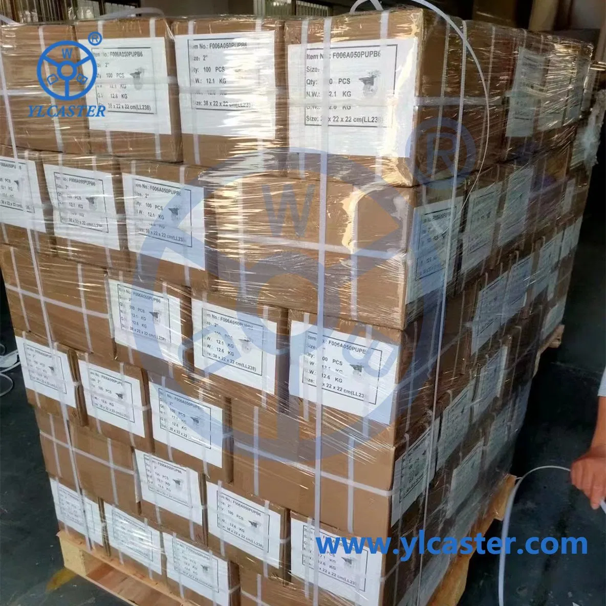 Wbd Factory Direct Transparent Caster Wheels Clear Polyurethane Wheels Ruedas Giratorias