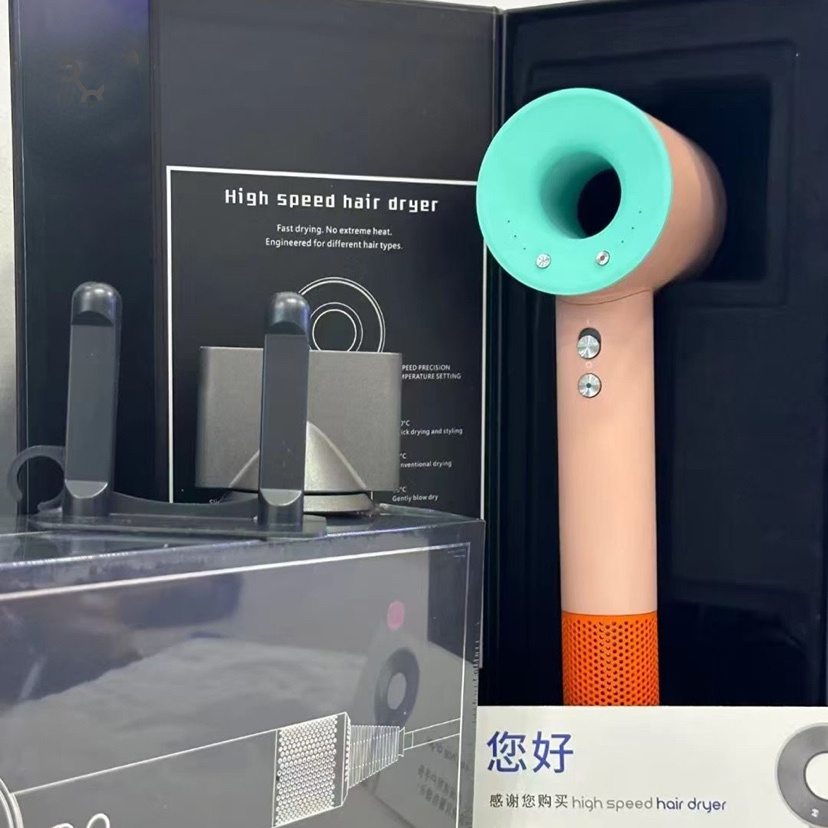 1: 1 Original High Quality Hand Dryer Salon-Quality Hair Dryer Powerful Motor HD03 HD07