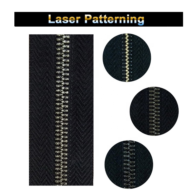 Молнии металлические латунные для одежды и обуви