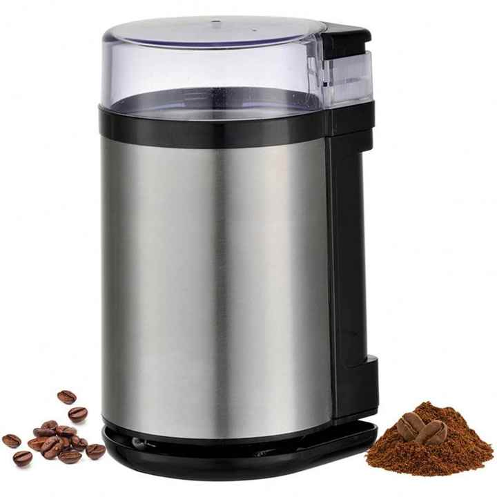 Home Appliances Electric Stainless Steel Coffee Grinder 160W