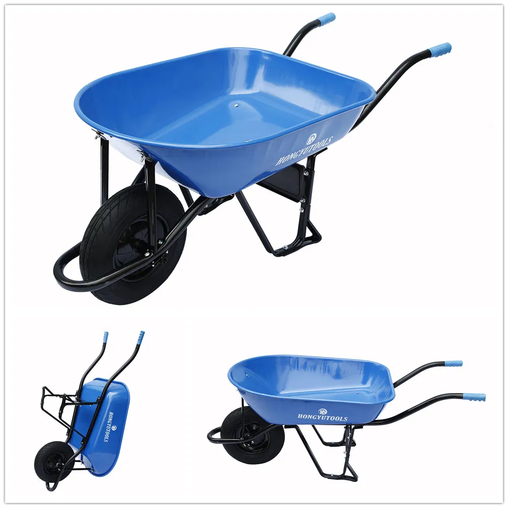 Truper 80L 5.5FT Heavy Duty Wheelbarrow with 4.00-8 Wheel