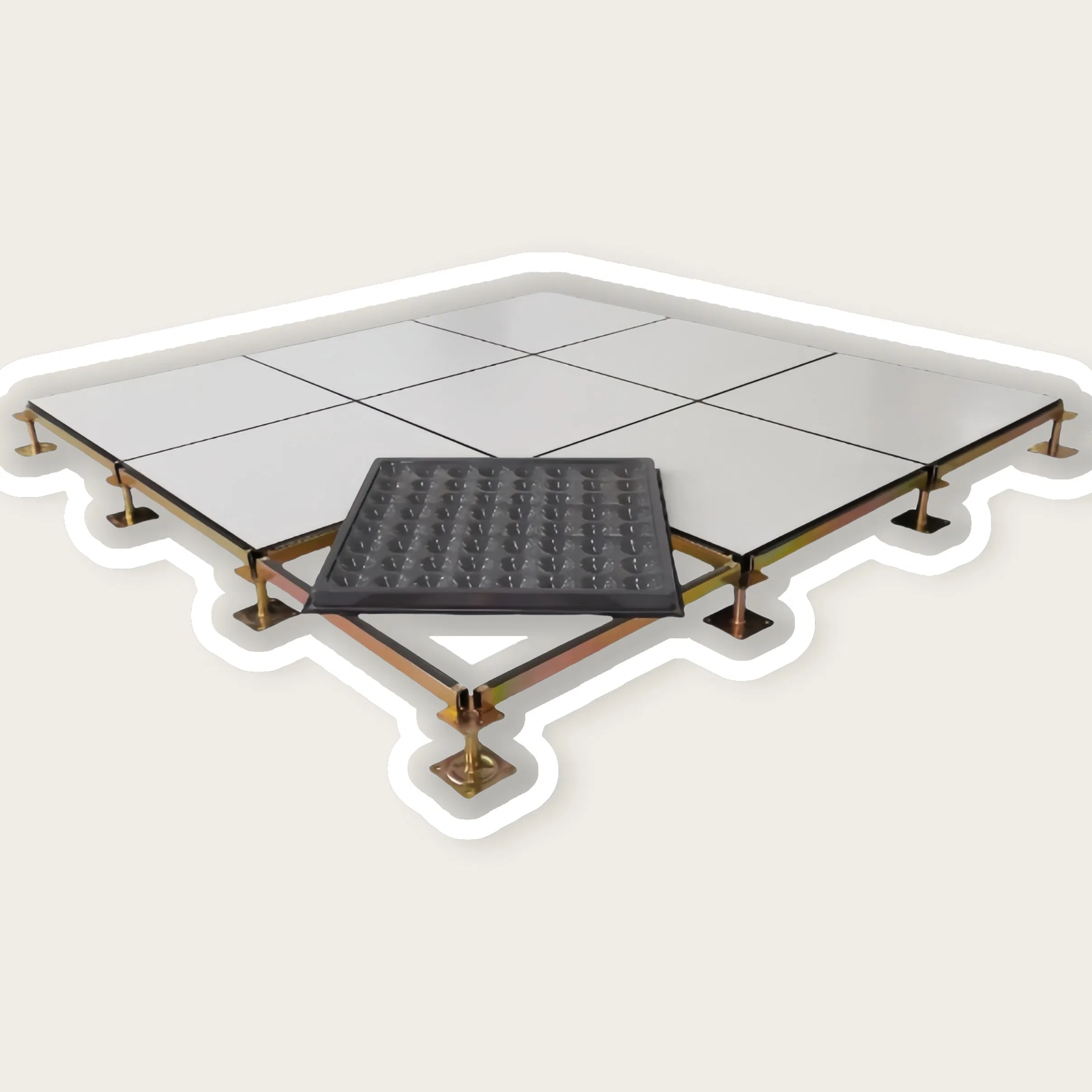 Lingding Customized Anti Static Data Center Flooring with Fire Resistance