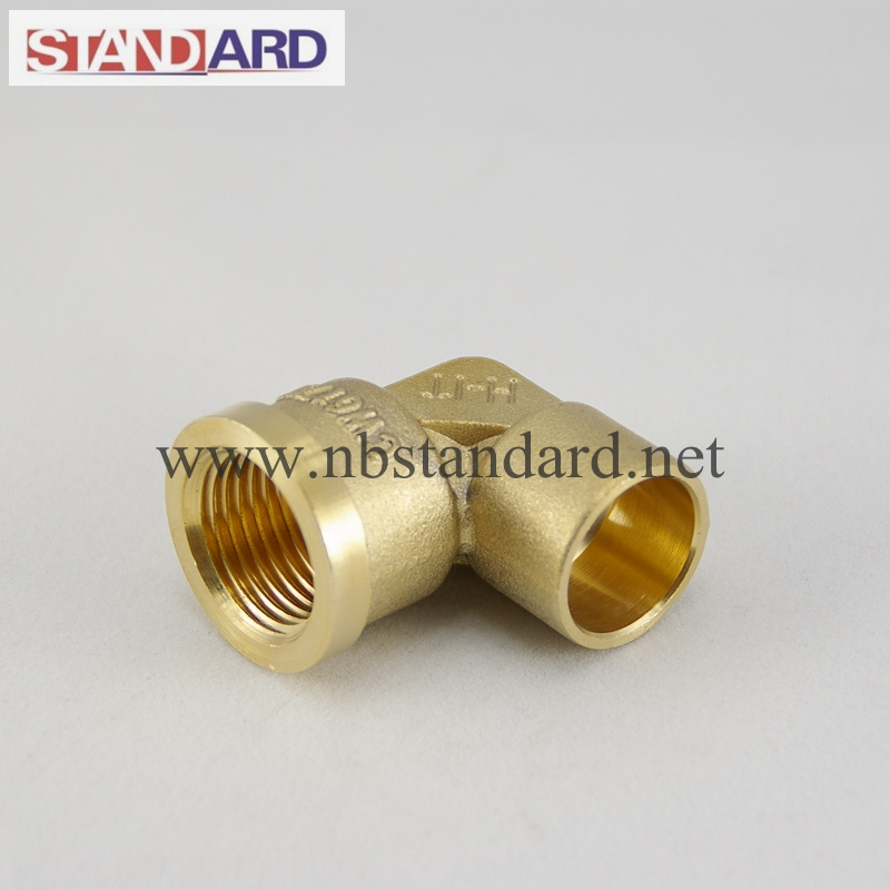 Brass Thread Fitting Female Elbow