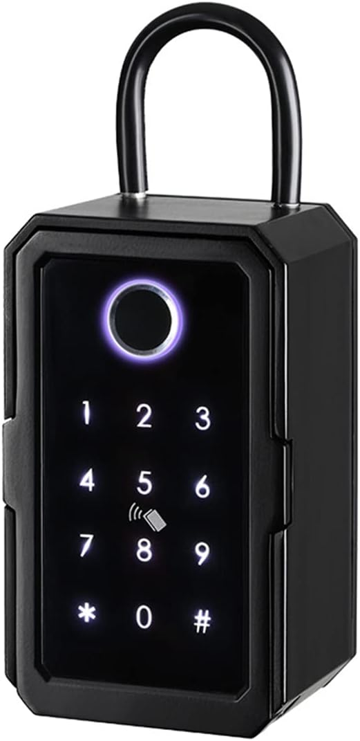 Smart Key Lock Box Eletronica Waterproof Fingerprint Door Lock Security Locker