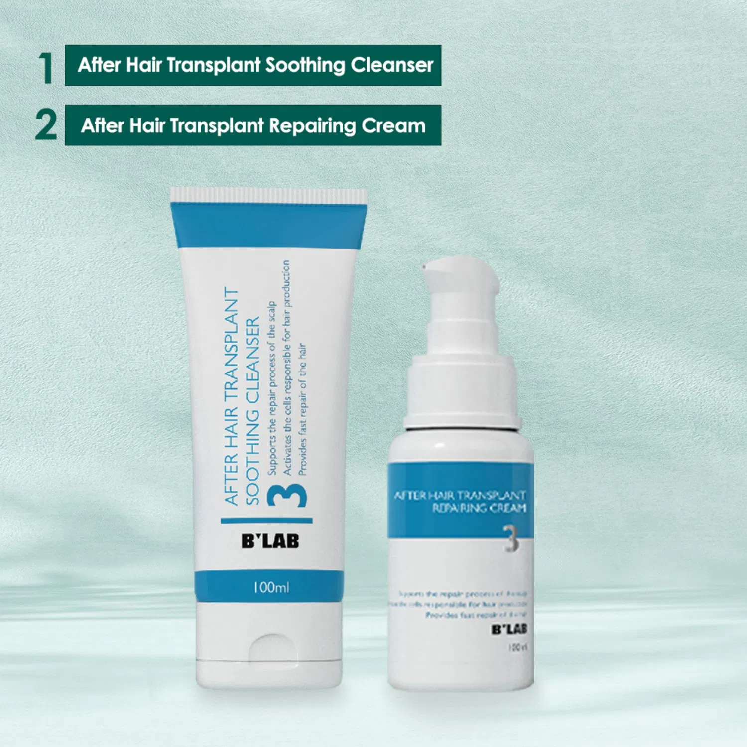Popular Natural Head Scalp Care After Hair Transplant Repairing Cream