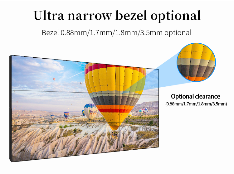 Indoor Cheap Price Panel Mount 3X3 Processor Video Wall Controller Advertising Screen Did Display LCD Video Wall