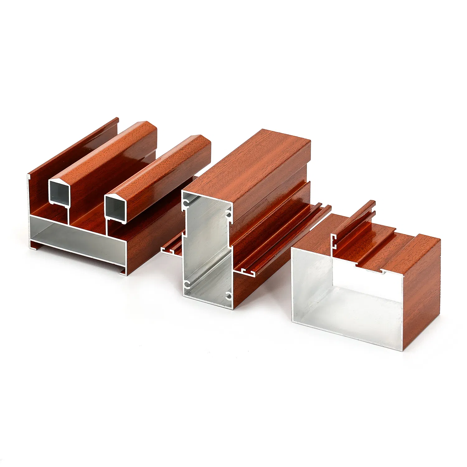 Алюминиевый профиль для окон и дверей 6063 с порошковым покрытием