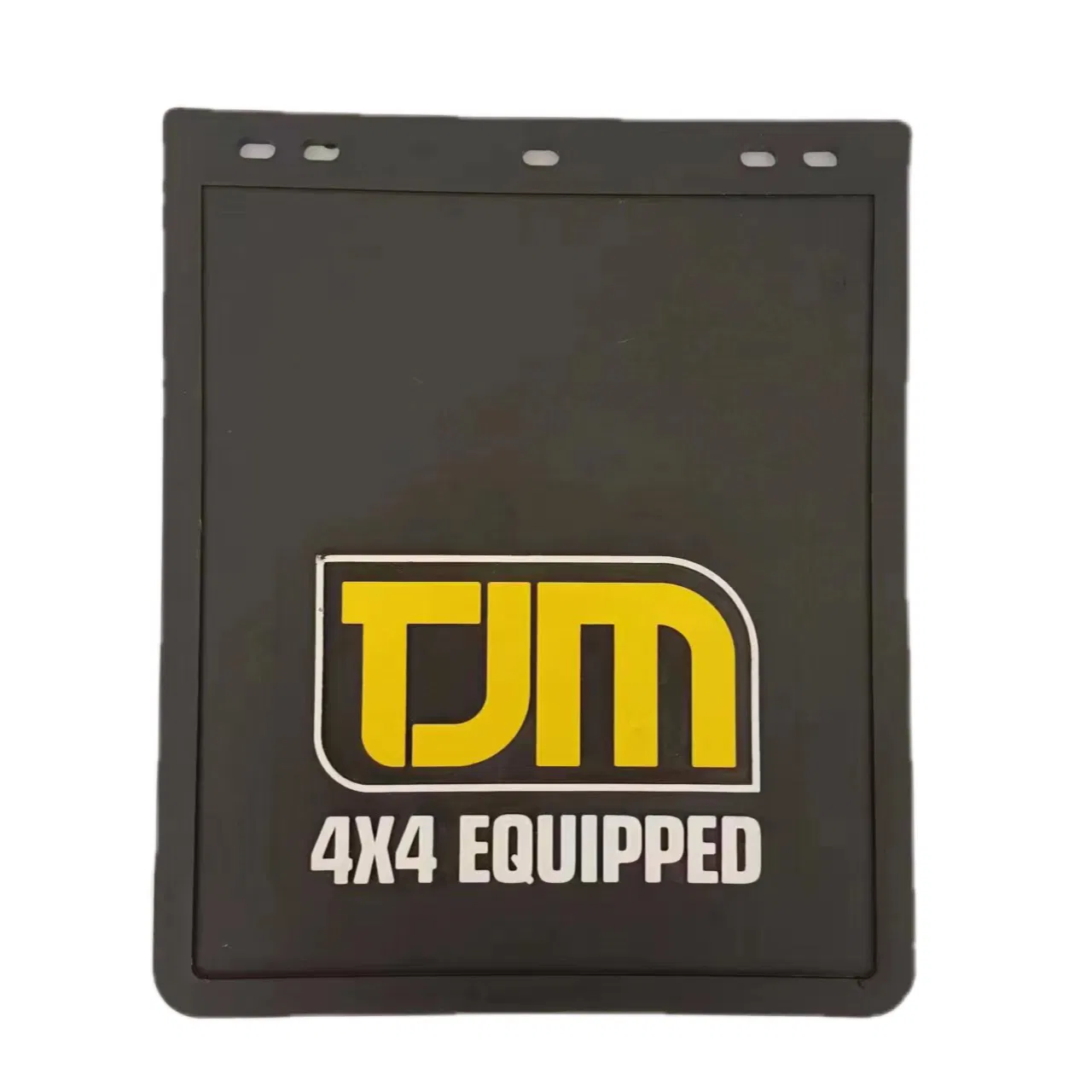 Тяжелые антигрязевые брызговики из черного полимера с логотипом для грузовиков и прицепов