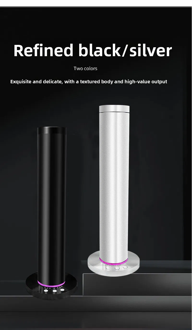 Oil Aluminum Bottle Freestanding Moisture Adjusting Chrome Like Small Area Diffuser