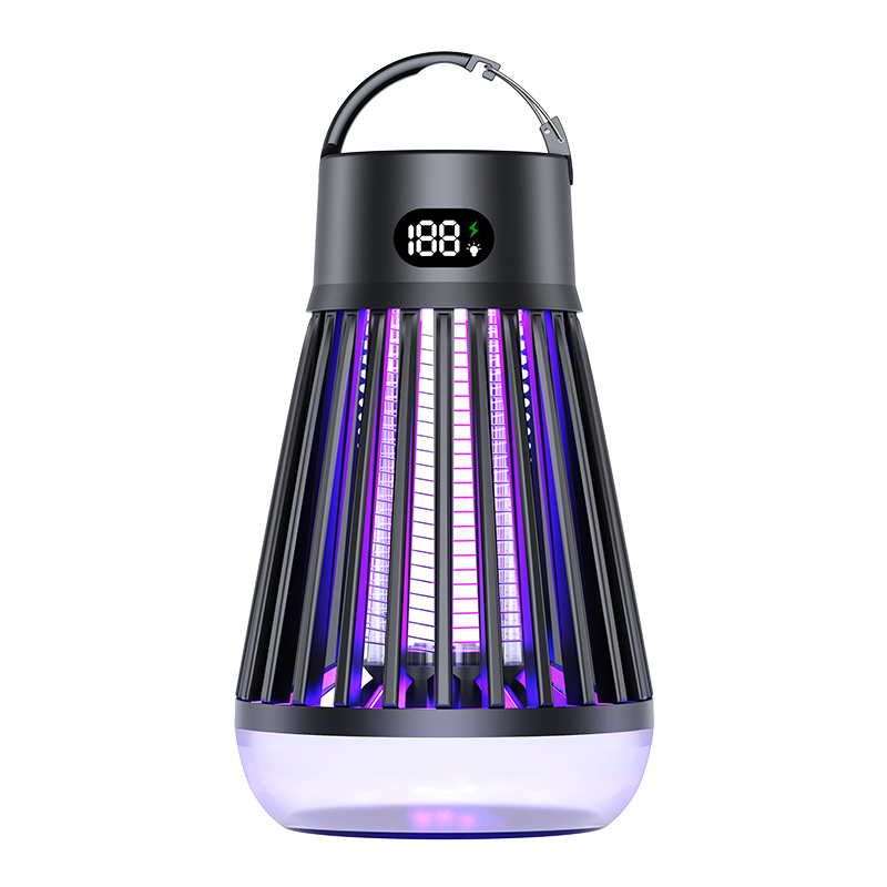Mosquito Zapper Indoor Outdoor Waterproof LED Rechargeable High Powered Electric Mosquito Killer