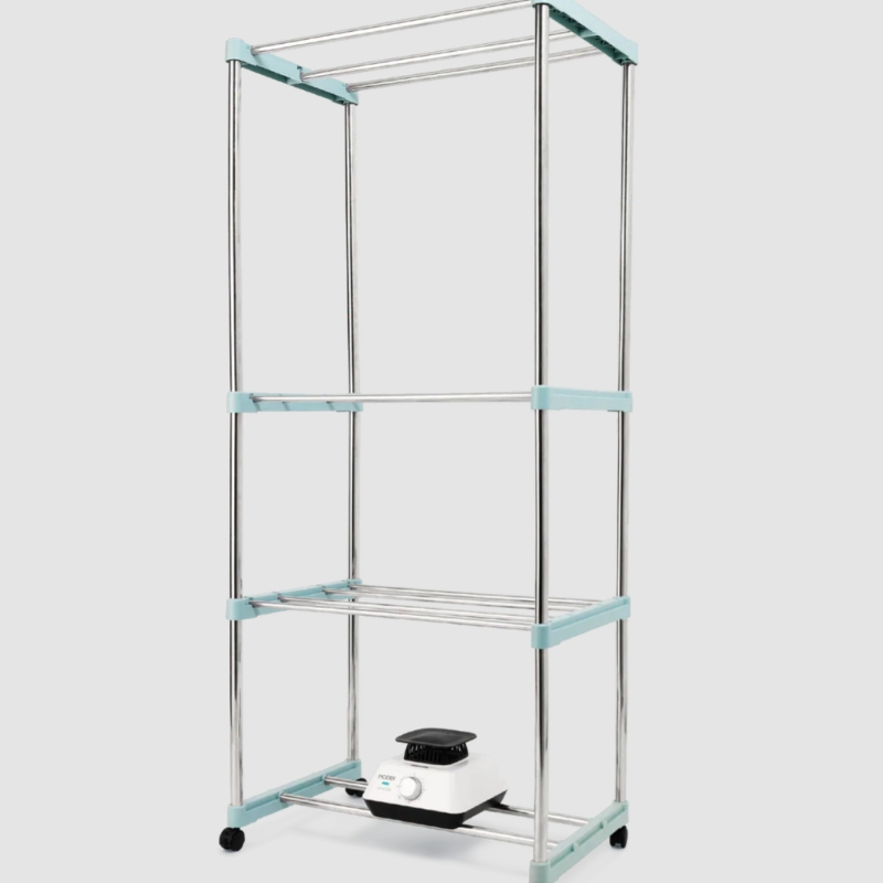 Heavy-Duty Clothes Dryer with Strong Stainless Steel Poles with Water Proof Covering