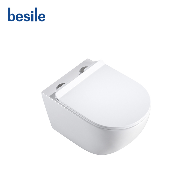 Ceramic Wall- Hung Ceramic Toilet for House Use Project Hotel School Appartment