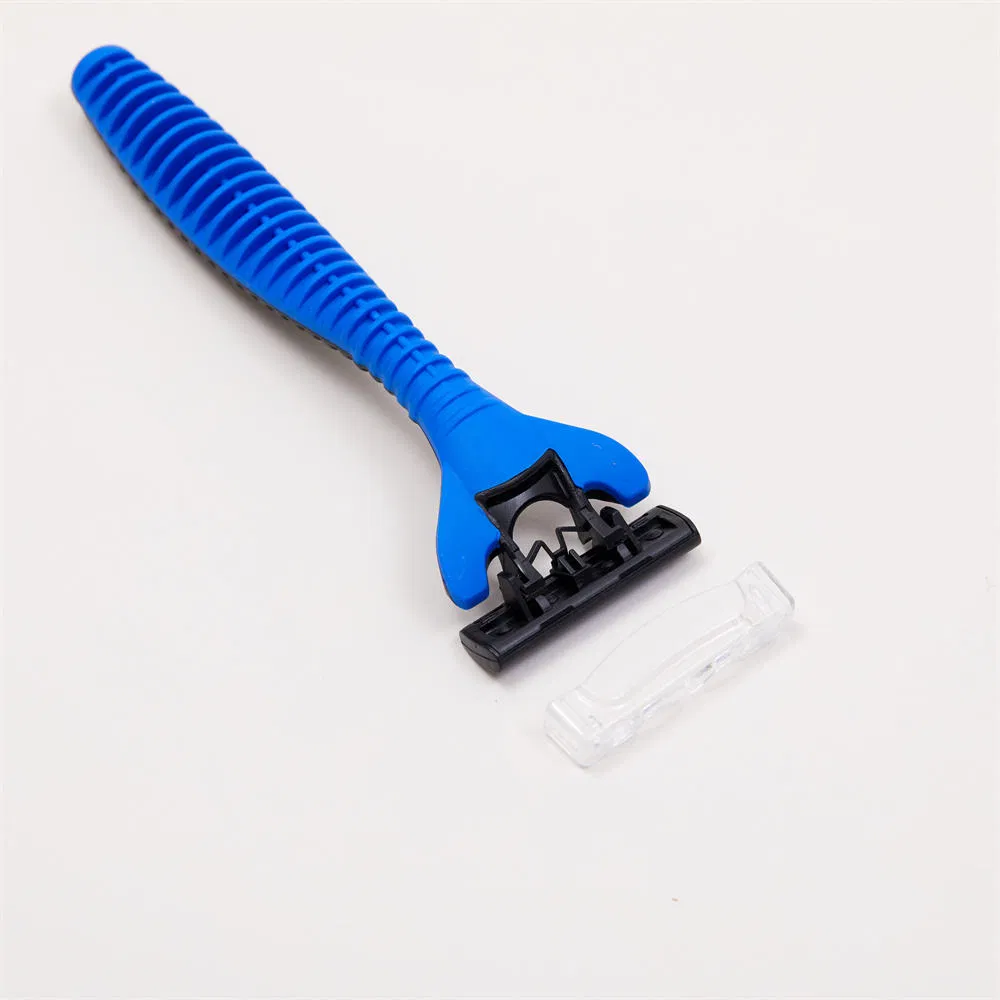 Wholesale Portable Razor with Three Blades for Hotel Amenities and Travel Use
