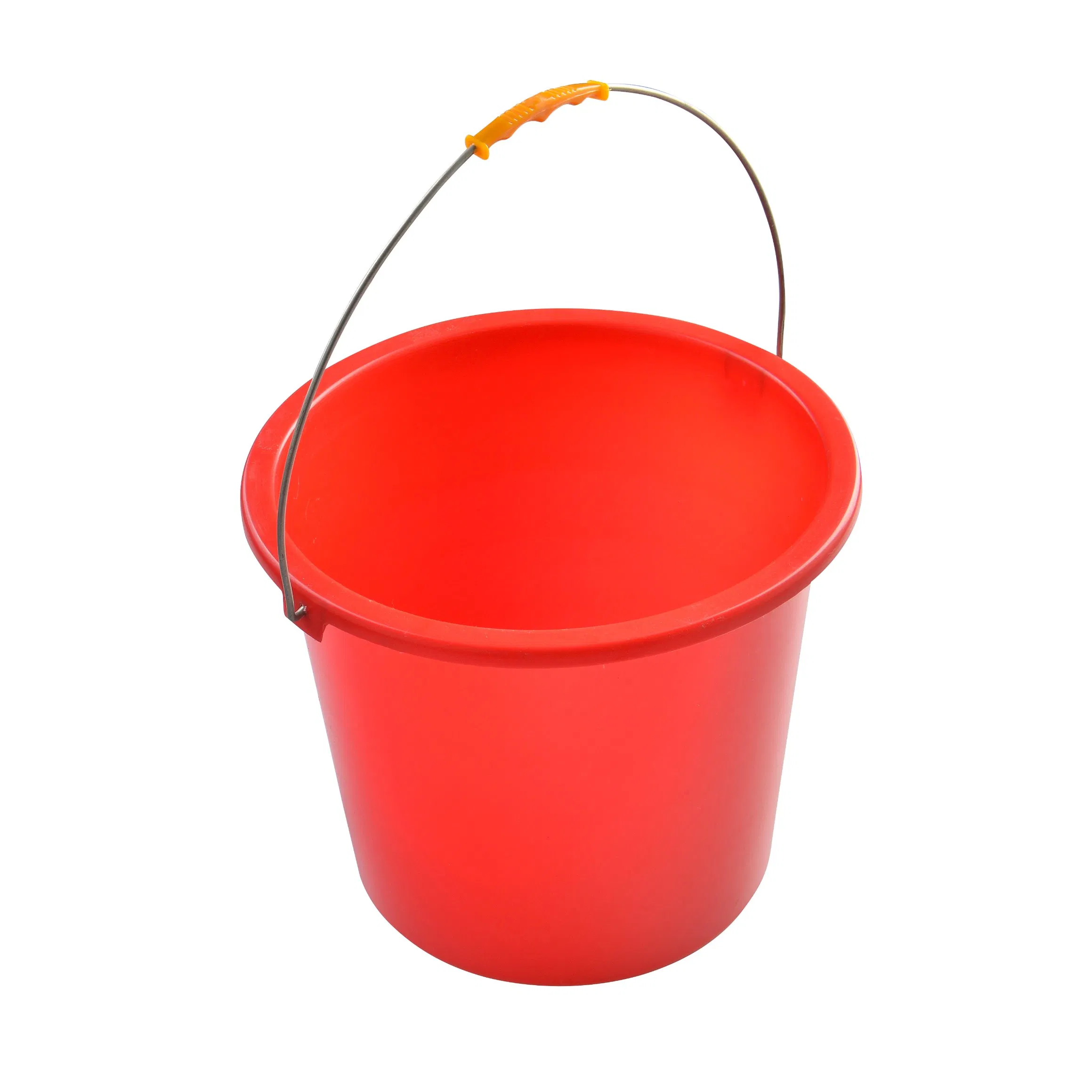 Heavy-Duty Invincible Corrosive-Resistant Round Bucket 10L Plastic Cleaning Bucket Plastic Pail