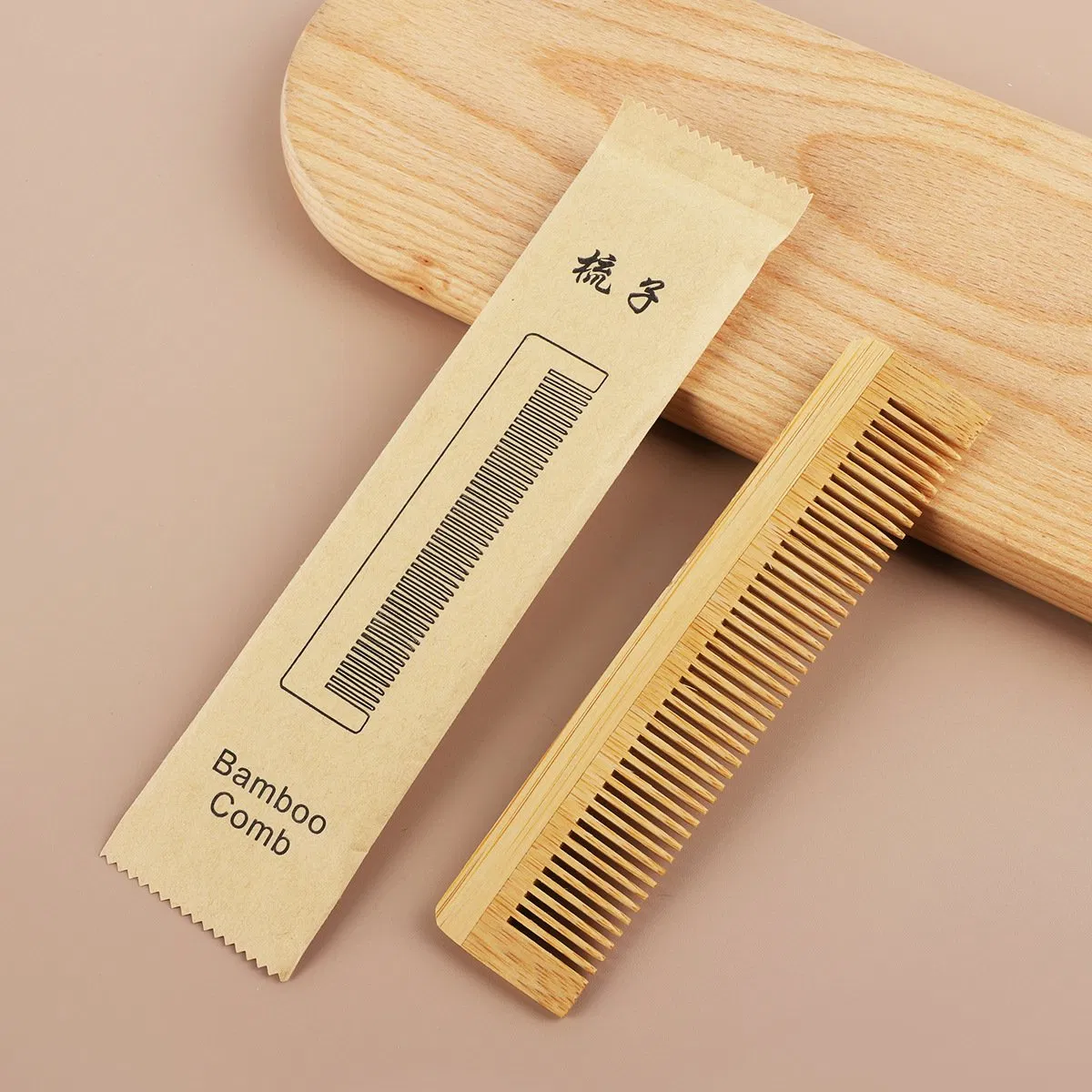 Custom Logo 100% Natural Bamboo Toothbrush Organic Eco-Friendly Biodegradable Tooth Brush