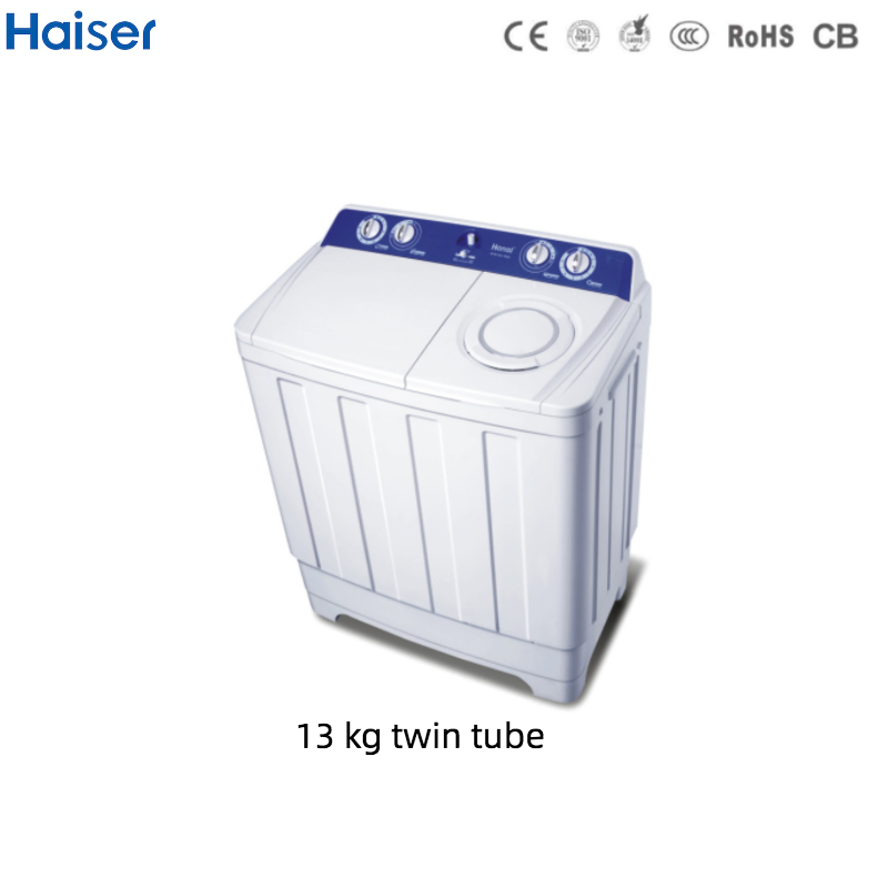 Blue Transparent Cover 13 Kg Twin Tube Washing Machine