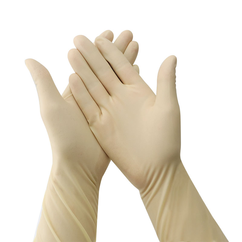 Long Cuff Latex Sterile Touchscreen Disposable Gloves