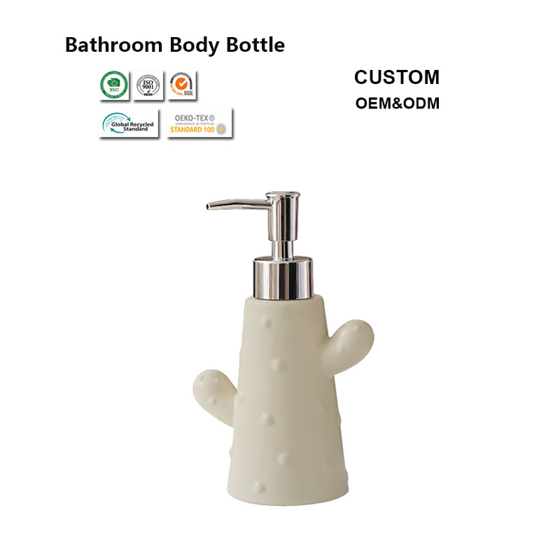3PCS Durable Porcelain Bathroom Accessories Set for Home Toilet