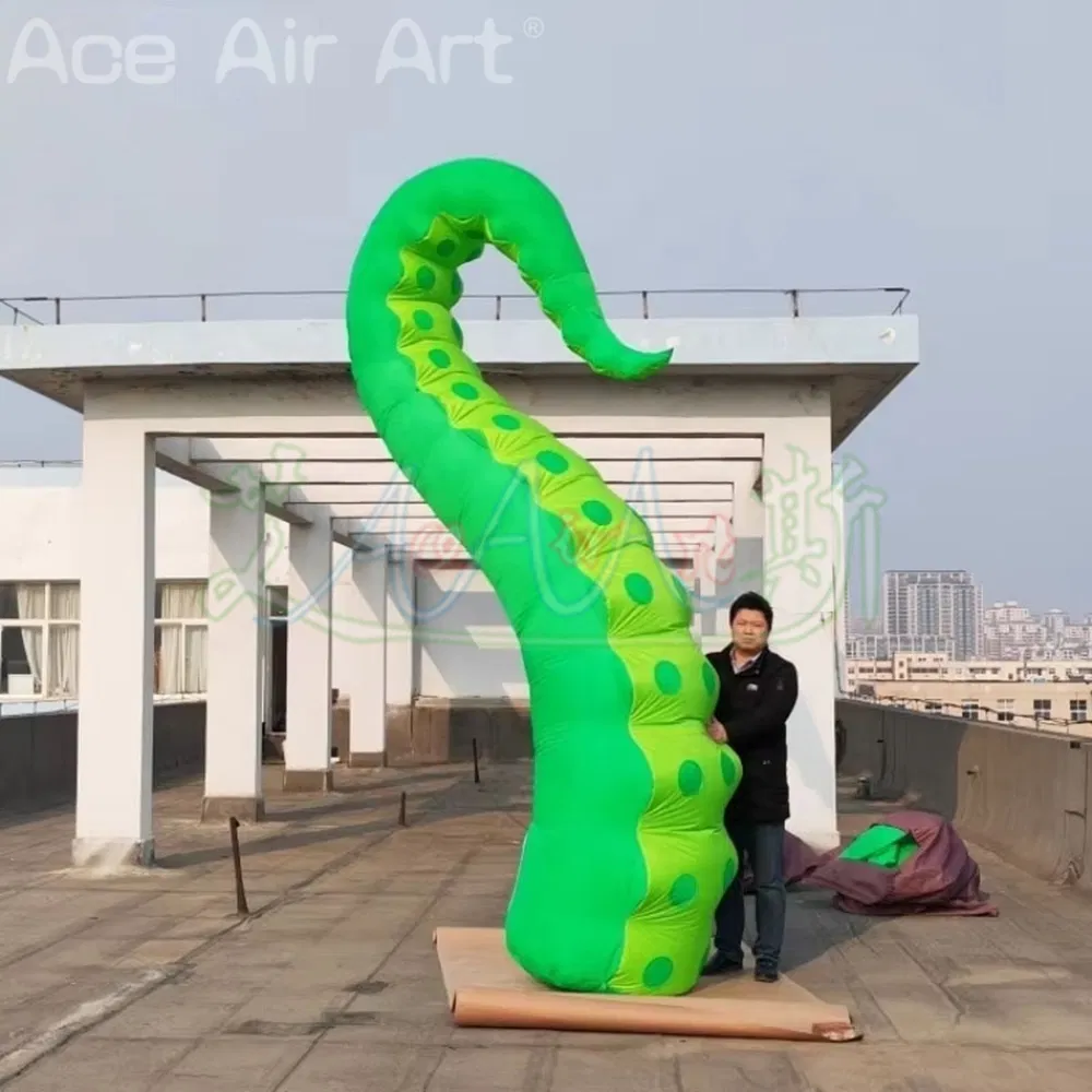 Giant Inflatable Octopus Tentacles for Halloween Building Display Decorations