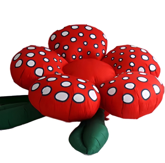 Giant Advertising Inflatable Tree Artificial Flower with LED Light for Decoration