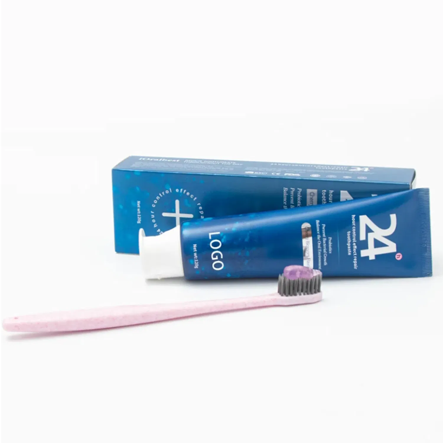 Teeth Whitening Natural 24 Hour Control Effect Repair Toothpaste