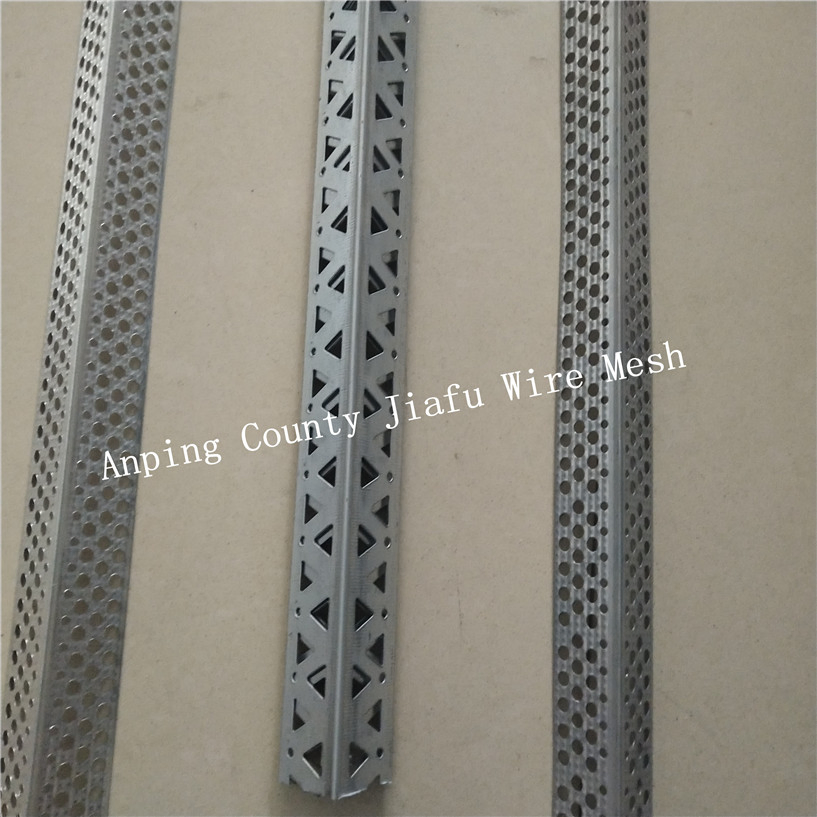 Galvanized 25mm * 25mm Perforated Wall Corner Plaster Beads
