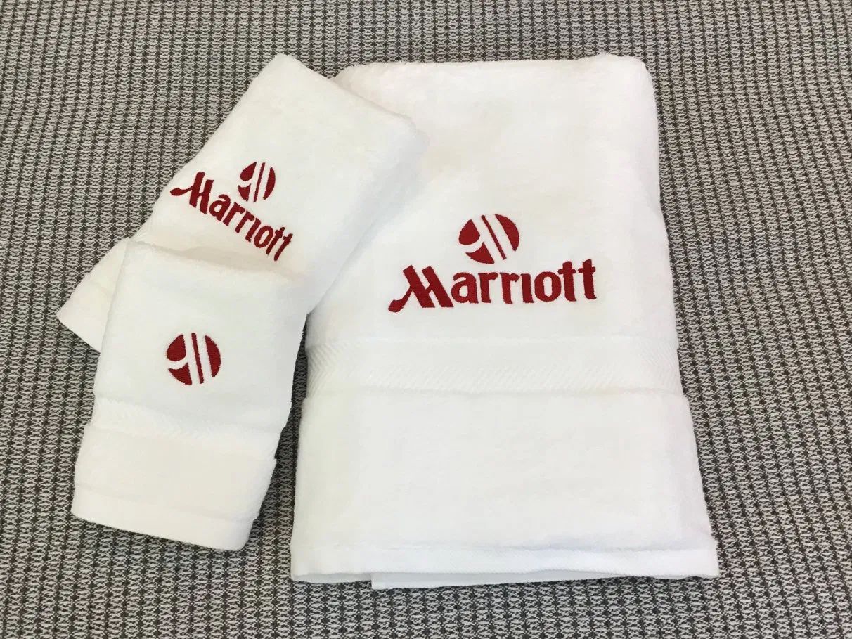 Wholesale Custom Logo Hot Sale Hotel Bath Towels Supplier in Pakistan Dobby Hotel