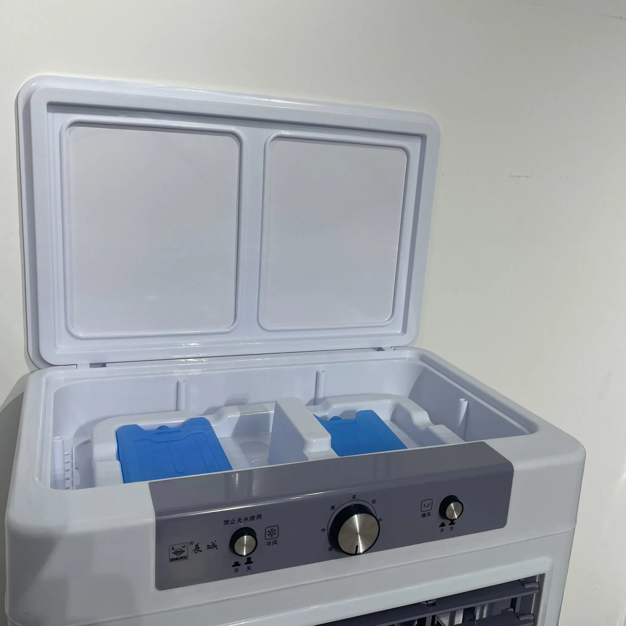 Home Air Cooler Fan with Glass Roof Household Electric Air Cooler