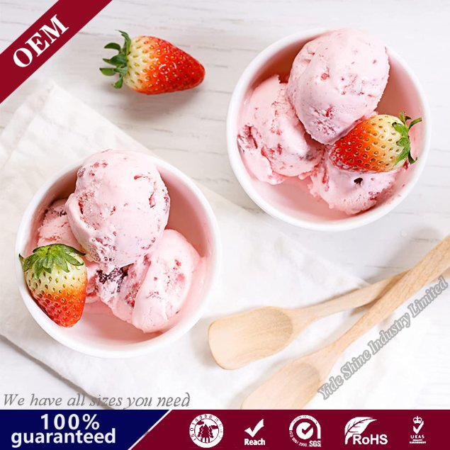 500ml Ice Cream Paper Ice Cream Bowl with Paper Lid