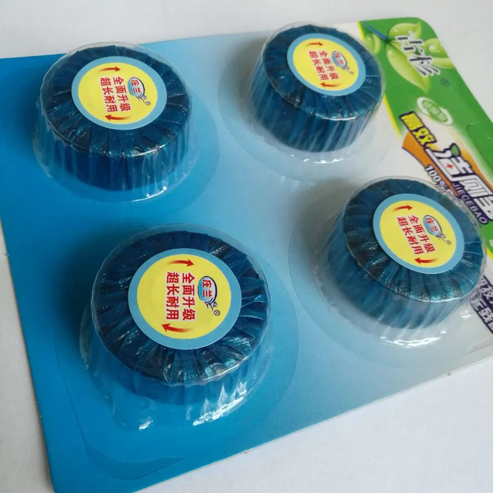 OEM Auto Cleaning Blue Bubble Rim Block Deodorizer Toilet Bowl Cleaner