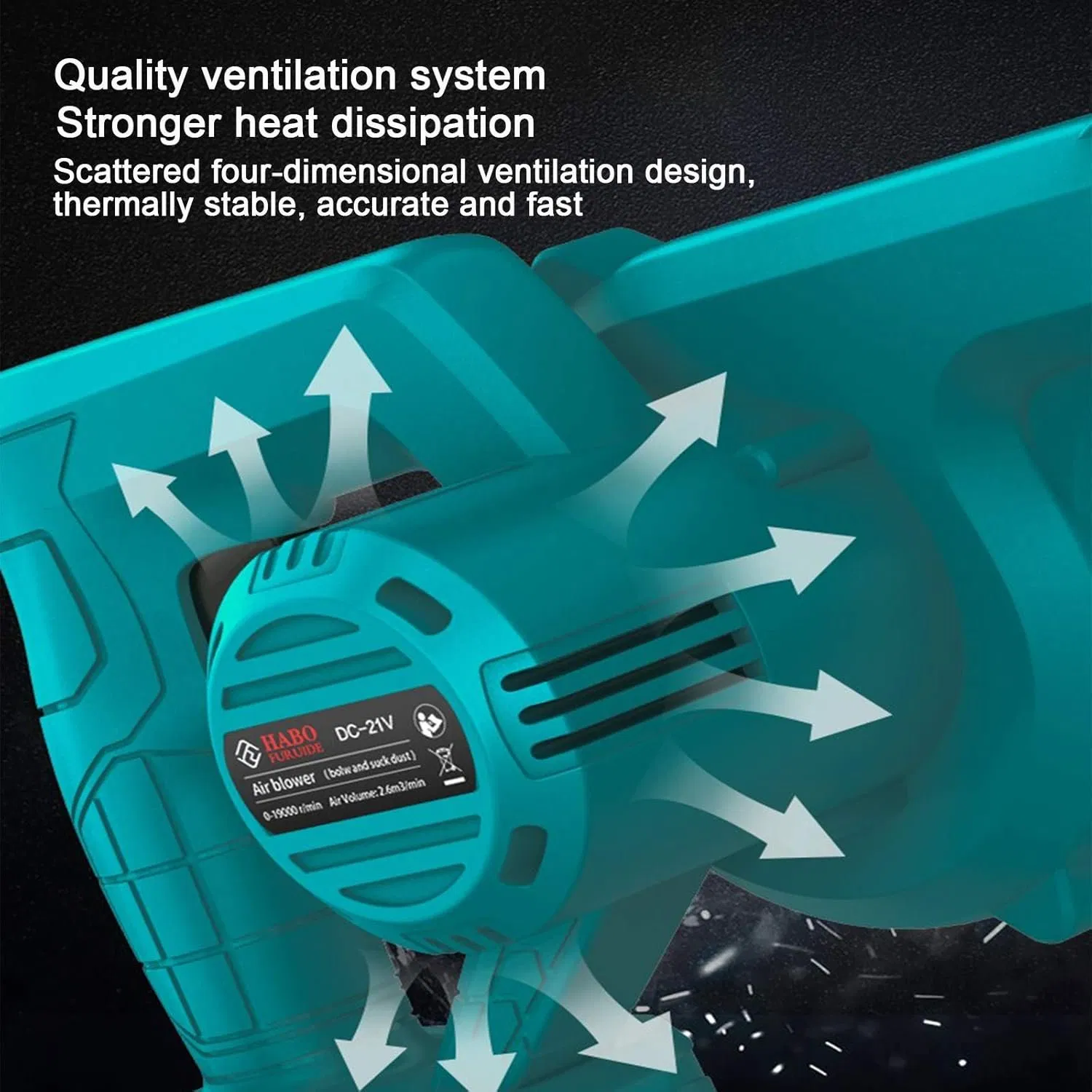 Versatile Leaf Blower and Vacuum Combo for Garden of Electric Power Tool