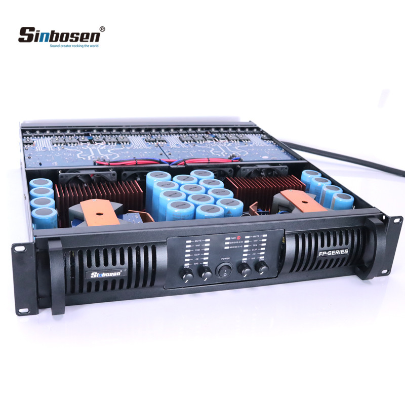 Усилитель мощности 5000 Вт 4-канальный DJ FP20000Q