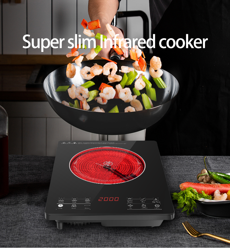 Smart Electric Cooker for Quick and Delicious Home Cooking Versatile Infrared Cooker