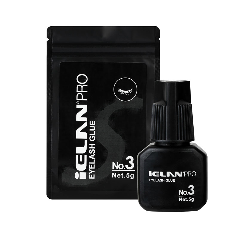 3-4s Ultra Eyelash Glue Waterproof Eyelash Glue Black Liquid