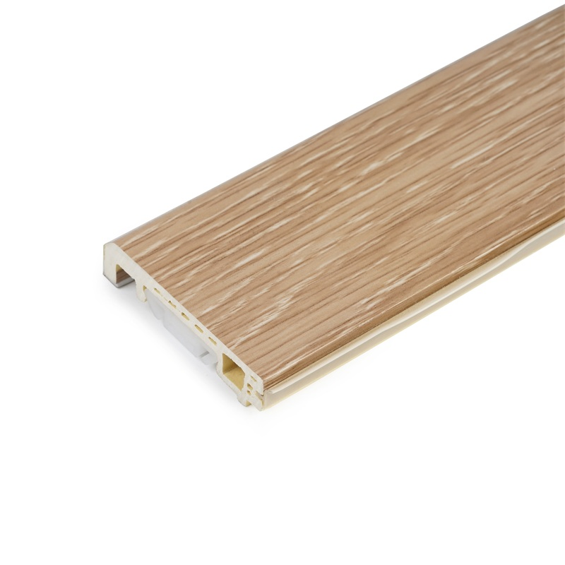 Cheap Price 100mm Living Room Plastic Baseboard Molding PVC Fitting Skirting Boards