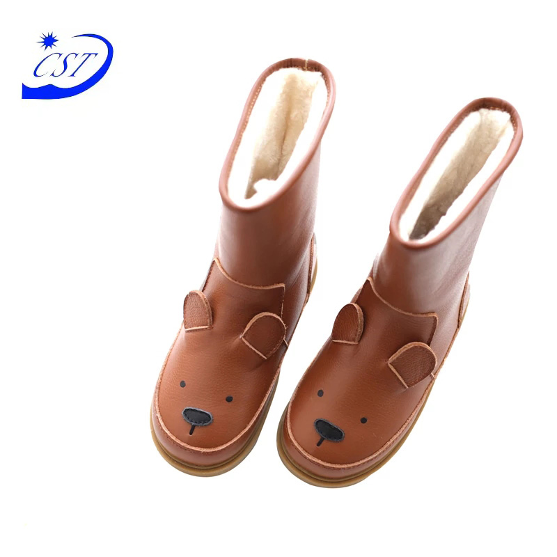 Wholesale Hot Selling Cartoon Animals Children Snow Boots